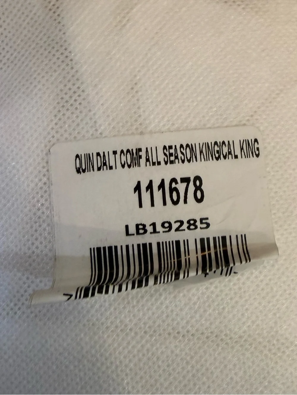 Quince All Season Premium Down Alternative Duvet Insert King California King
